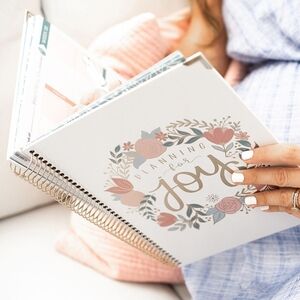 NWT Bloom Pregnancy & Baby's First Year Planner & Calendar, Planning for Joy